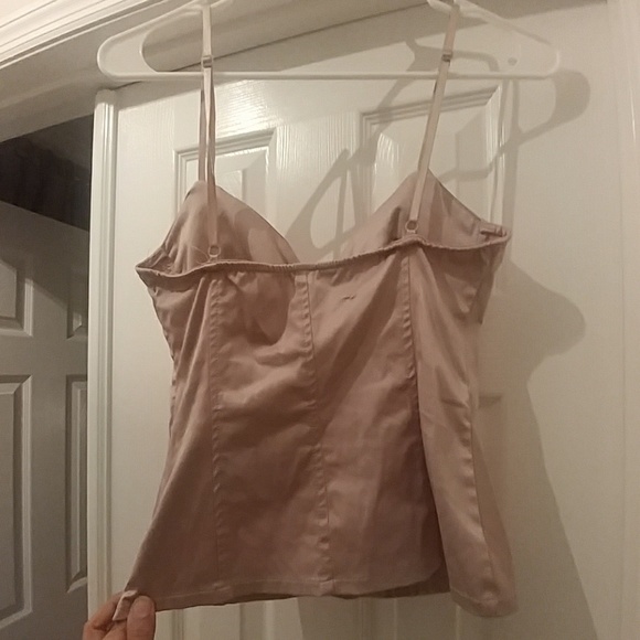 Zara Tops Salezara Blushrose Gold Pink Bustier Top Poshmark